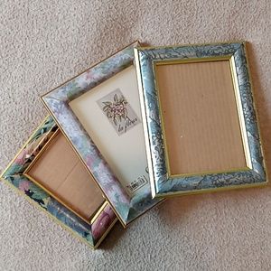 Antique Carr Frames set of three